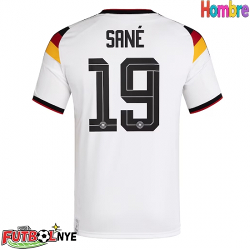 Camiseta Alemania Leroy Sane #19 Primera Equipación Mundial 2026 manga corta